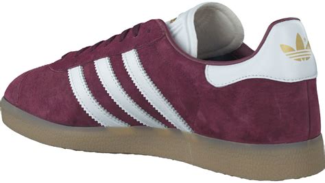 adidas gazelle grau rote streifen